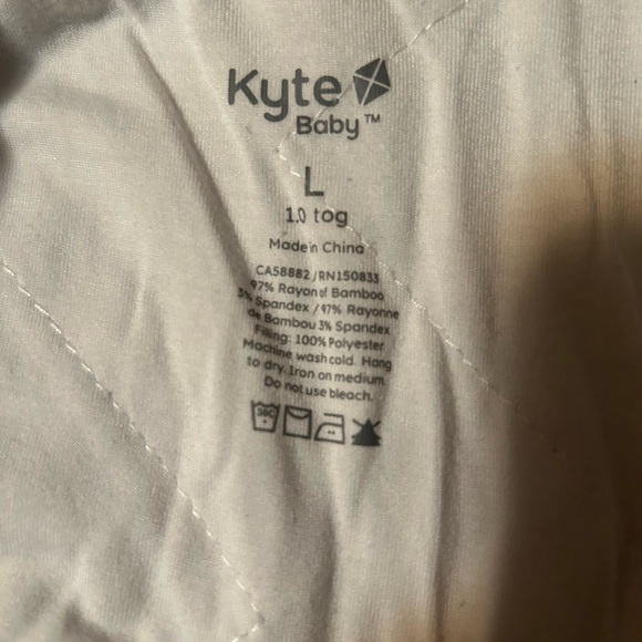 Kyte BABY Leopard Print Sleep Sack - Light Purple - Picture 6 of 7